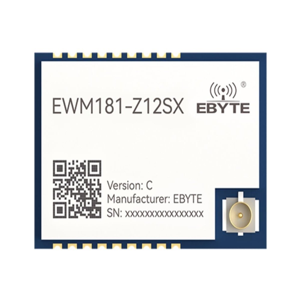 Zigbee 3.0 to Serial Wireless Module EWM181-Z12SP/X 20dbm Long Distance Ad Hoc Network Support Coordinators Routers Terminals (20dbm IPEX) (12dbm IPX Coordinator)