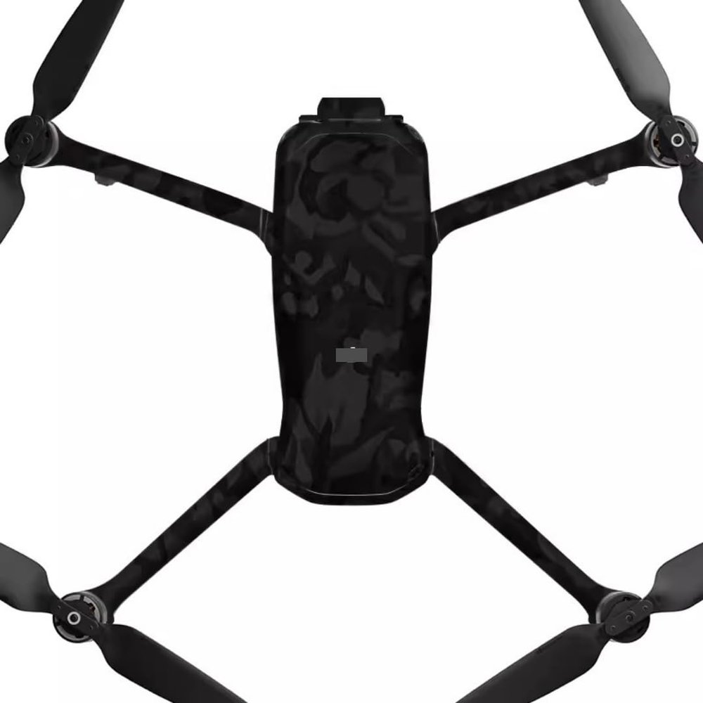 AIR3 Anti-Scratch Vinyl Wrap Film Decal Skin for DJI Air 3 Camera Body Accessories Protective Sticker Protector Coat (Shadow Camo Black)