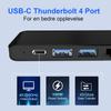 Surface Pro 12 USB Hub, Surface Pro 12 inch Docking with 4K HDMI, USB-C Thunderbolt 4 (Display+Data+100W PD), 2 USB 3.0, 3.5mm Audio, 100M Ethernet, SD/TF Card Slot for Surface Pro 12 inch 2025 view 4