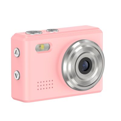 VBESTLIFE Mini Camera 1080P HD Video Recorder, Keychain Digital Camcorder with 0.96" HD Display, Portable Tiny Camera for Travel, Vlog (Pink)