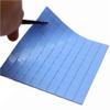 100 * 100 * 1mm Portable Thermal Insulation Pads, 10 * 10 * 1mm Small Grid Blue Conductive Silicone Sheet 1pc view 3
