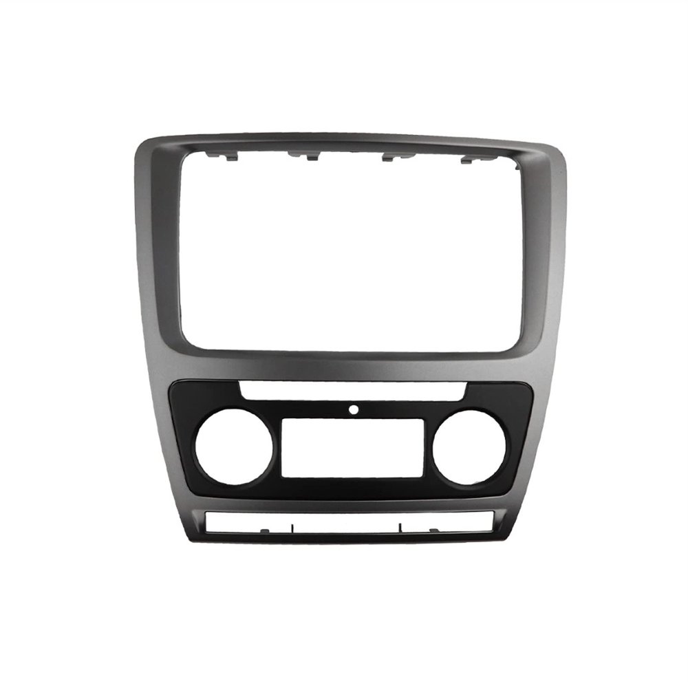 2 Din Radio Fascia Audio Stereo Panel Mounting Installation Dash Kit Trim Frame Adapter, for Skoda, for Octavia Car Radio Dashboard Trim
