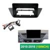Car 10#34; Car Radio Fascia Panel Player Audio Dash 2 Din Frame Dashboard Mount Kit Cable Canbus Adapter for BMW X1 E84 2010-2015 Radio Frame view 2