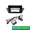 Car 10#34; Car Radio Fascia Panel Player Audio Dash 2 Din Frame Dashboard Mount Kit Cable Canbus Adapter for BMW X1 E84 2010-2015 Radio Frame view 3
