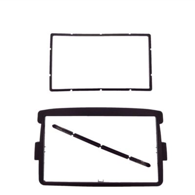 2 Din Radio Fascia, for Renault, Duster 2010+ Logan Sandero, for Dacia, Dokker DVD CD Dash Trim Installation Mount Kit Car Radio Dashboard Trim