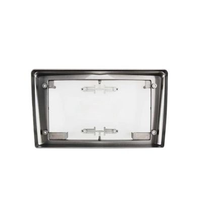 Car 2 Din Car DVD Frame Audio Dash Trim Kits Facia Panel Radio Player Screen Frame for Opel for Astra H for Zafira B 2007 Radio Frame