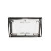 Car 2 Din Car DVD Frame Audio Dash Trim Kits Facia Panel Radio Player Screen Frame for Opel for Astra H for Zafira B 2007 Radio Frame view 1