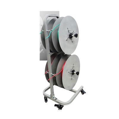 4/6 Rods Wire Spool Rack,Portable Dispenser with Wheel,Multi-Spool Wire/Cable for Electrical Industrial(4 Rods Wire)