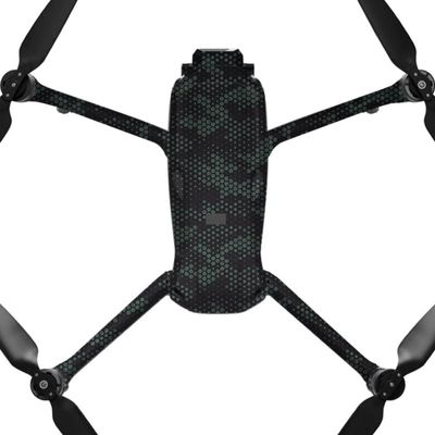 AIR3S Anti-Scratch Camera Vinyl Wrap Film Decal Skin for DJI Air 3S Body Accessories Protective Sticker Protector Coat (Mamba Green)