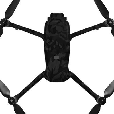 AIR3S Anti-Scratch Camera Vinyl Wrap Film Decal Skin for DJI Air 3S Body Accessories Protective Sticker Protector Coat (Shadow Camo Black)