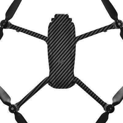 AIR3S Anti-Scratch Camera Vinyl Wrap Film Decal Skin for DJI Air 3S Body Accessories Protective Sticker Protector Coat (Carbon Fiber Black)