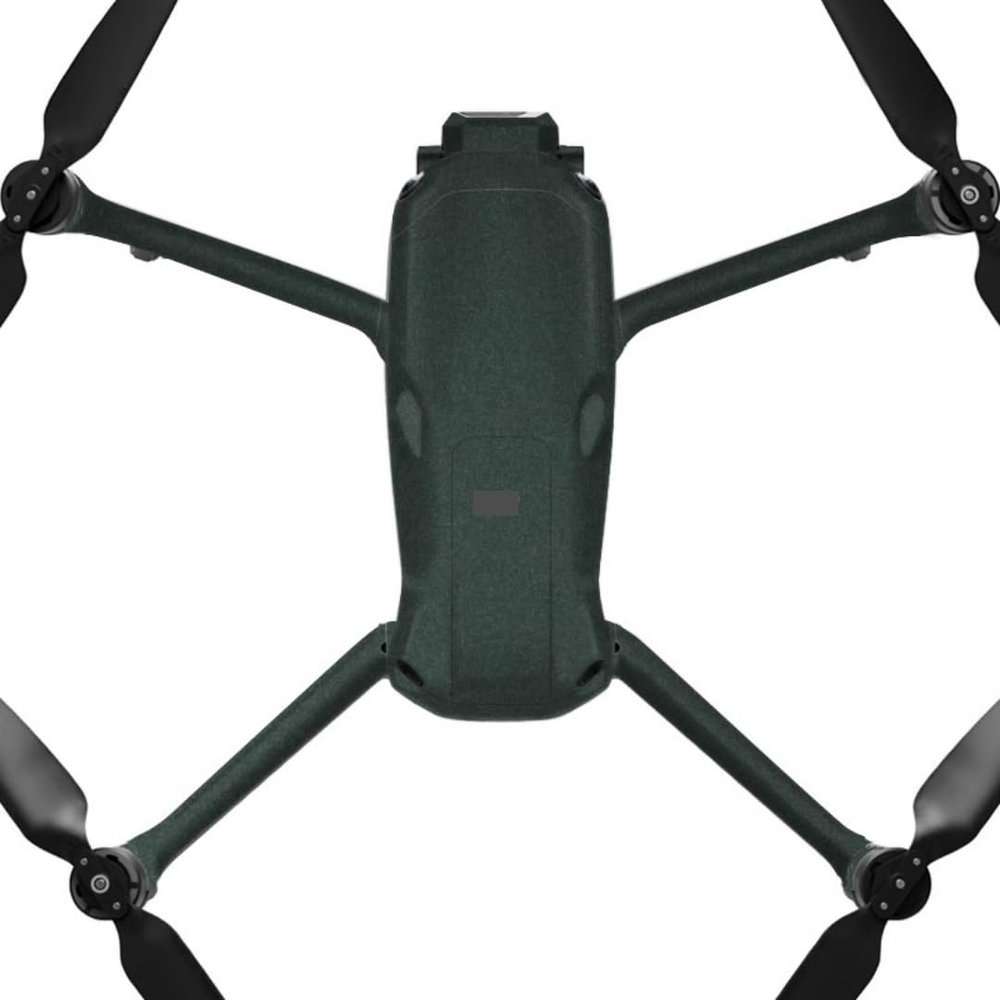 AIR3S Anti-Scratch Camera Vinyl Wrap Film Decal Skin for DJI Air 3S Body Accessories Protective Sticker Protector Coat (Turquoise Green)