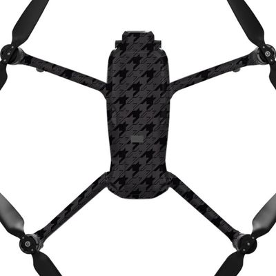 AIR3S Anti-Scratch Camera Vinyl Wrap Film Decal Skin for DJI Air 3S Body Accessories Protective Sticker Protector Coat (Plover Black)
