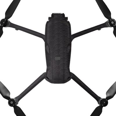 AIR3S Anti-Scratch Camera Vinyl Wrap Film Decal Skin for DJI Air 3S Body Accessories Protective Sticker Protector Coat (Clouds Black)