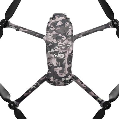 AIR3S Anti-Scratch Camera Vinyl Wrap Film Decal Skin for DJI Air 3S Body Accessories Protective Sticker Protector Coat (Field Camouflage)