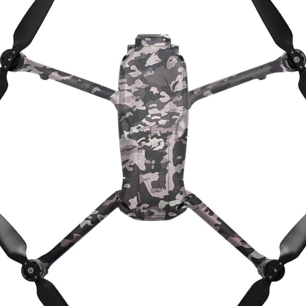 AIR3S Anti-Scratch Camera Vinyl Wrap Film Decal Skin for DJI Air 3S Body Accessories Protective Sticker Protector Coat (Field Camouflage)