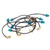 1PC Z Male to SMA Male RG174 Cable Extension Adapter for Auto Car Vehicle Coaxial Pigtail Ja-ck Female(1M) view 2