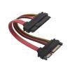 HYAGBCOP 0.1m 0.5m SATA Adapter 7+15P Extension Cord SFF-8482 SAS29pin to SATA 22Pin Hard Disk Connected to Motherboard(0.5m) view 2