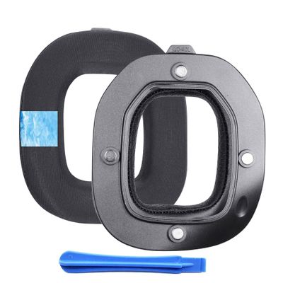 A40 TR Cooling Gel Replacement Ear Pads for Astro A40TR Headphone, EarPads Cushions with Comfort Fabric, Noise Isolation Foam