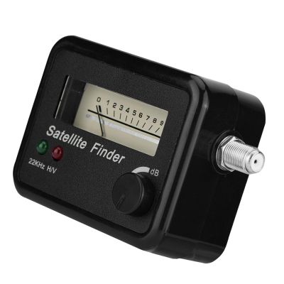 GEERYZHE Digital Satellite Signal Finder Meter with Black & White Display 13-18V DC for Satellite Installation Tool 9502 Model