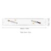 BTSEURY 450mm Marine Navigation Parallel Ruler, High Transparency Acrylic Nautical Chart Plotting Tool with Engraved Scale for Ships Boats Yachts Mapping view 2