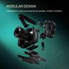 Tilta Camera Cage Lite Kit - Compatible with Sony FX2 - Titanium Gray | Includes Full Cage, XLR Extension Bracket, ARCA Bi-Directions Plate & Cable Clamps | NATO, Cold Shoe, 1/4"-20 & 3/8"-16 Threads view 4