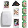 Fujifilm INSTAX Mini Link 3 Smartphone Printer with INSTAX Mini Instant Film and Sunshine Microfiber Cleaning Cloth... (4 Twin Pack (80 Sheets), Clay White) view 1