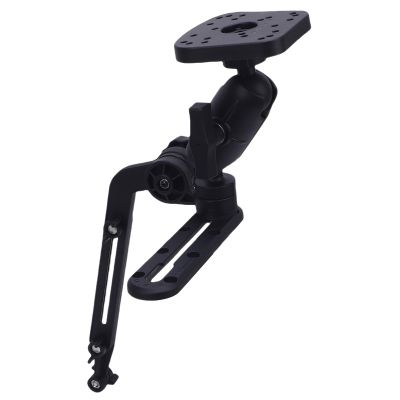 Luocute Fish Finder Mount, 1.5in Ball Base Mount with Adjustable Arm, Universal Mounting Plate for Boat, fit for Fish Finders and Chartplotters
