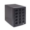 5-Bay External Hard Drive Enclosure, Black, USB 3.0, eSATA RAID Storage System, Multiple RAID Modes, 2.5/3.5 Inch SATA HDD Compatible