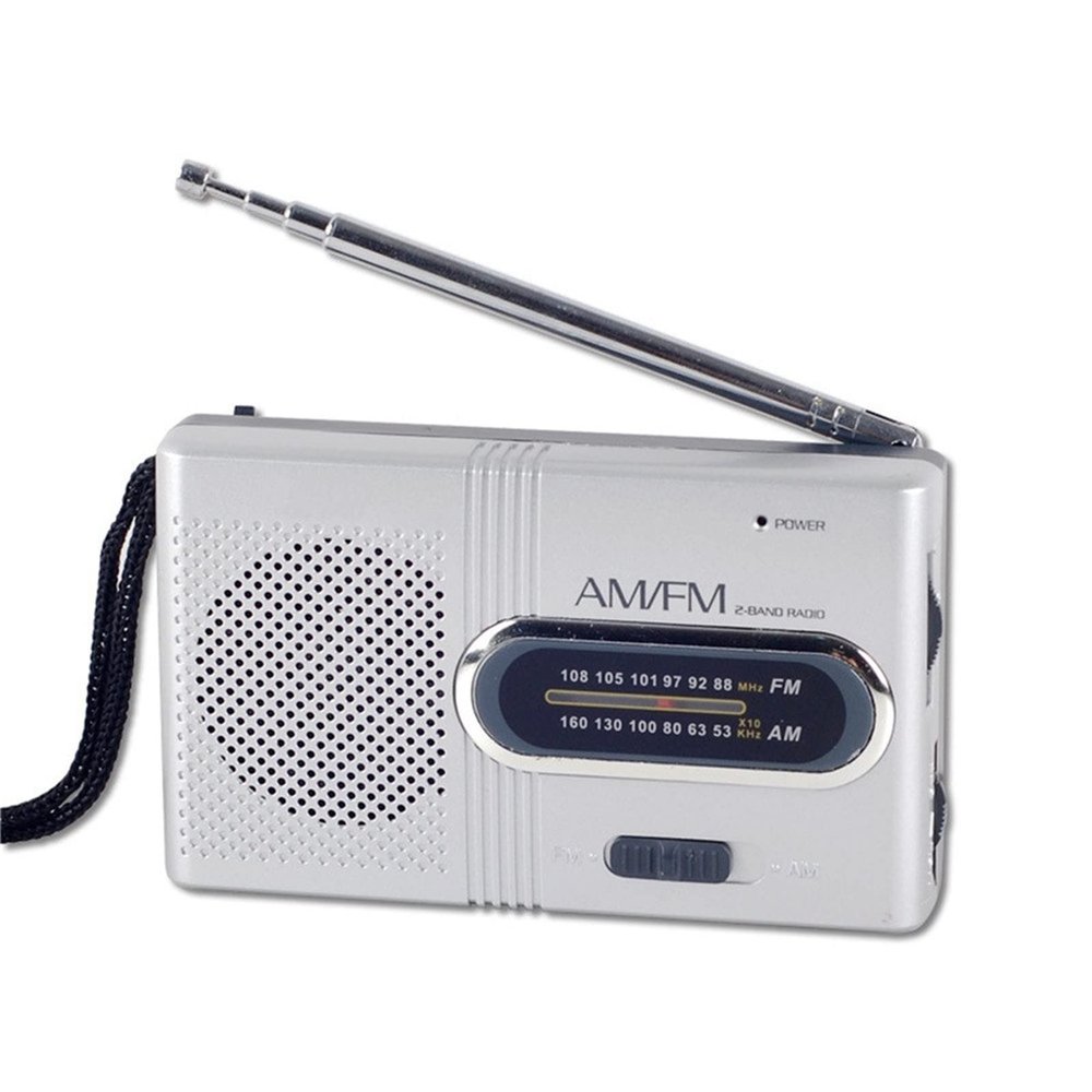 Portable Radio Pocket Radios Am Fm with Telescopic Antenna