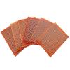Pack Of 20pcs Bakelite PCB Prototyping Boards 5x7cm 432 Pre Drilled Holes 1.0mm Diameter 2.54mm Space For Circuit Board Bakelite PCB view 3