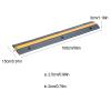 Rubber Cord Hider Ramps Cord Covers for Wires on Floor Cable Hider Ramp Speed Bump Wire Cover for High Walking Traffic Areas Warehouse view 2