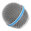 Zerodis Microphone Ball Head Mesh Grill Pop Filters Steel Spiral Grille Microphon Ball Head Replacement Inner Foam Filter for Reducing Wind Pop Noises Microphone Mesh Grill view 3