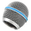Zerodis Microphone Ball Head Mesh Grill Pop Filters Steel Spiral Grille Microphon Ball Head Replacement Inner Foam Filter for Reducing Wind Pop Noises Microphone Mesh Grill view 4