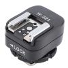 Pomya Flash Hot Shoe Mount Adapter with Extra PC Sync Port, TF 321 Hot Shoe Adapter for EL Series Flash & for R E Series Camera, Supports Center Point Triggering view 1