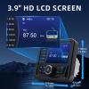 Marine Boat Stereo Gauge Receiver - Audio Systems, 3.9 Inch Video Playback, Wireless Connection, AM/FM, USB Port, AUX, No CD DVD Player Radio Receiver, MP5 Player Radio Receiver view 3