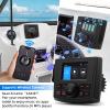 Marine Boat Stereo Gauge Receiver - Audio Systems, 2.9 Inch Video Playback, Wireless Connection, AM/FM, USB Port, AUX, No CD DVD Player, MP5 Player Radio Receiver view 2
