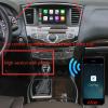 12.1 Inch Android 14 Car Stereo Radio for Infiniti QX60 JX35 2012-2019 Multimedia Player GPS Navigation Carplay Android Auto WiFi Bluetooth (Black 128GB) view 2