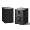 Elimavi Powered Bookshelf Speakers, 40W X 2 Record Player Speakers with 4 Inch Woofer and a 1" Silk Dome Tweeter, BT5.3/RCA/USB-C Audio Input for PC and TVs, Black view 1