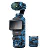Pocket3 Camera Decal Skin Creator Combo Sticker Vinyl Wrap Anti-Scratch Protective Film Coat Accessories for DJI Osmo Pocket 3 (Knight Blue) view 1