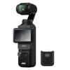 Pocket3 Camera Decal Skin Creator Combo Sticker Vinyl Wrap Anti-Scratch Protective Film Coat Accessories for DJI Osmo Pocket 3 (Splash Ultra Black) view 1