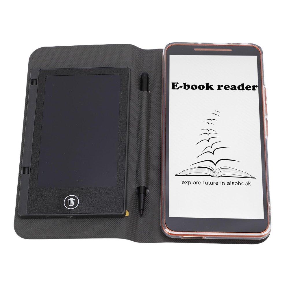 Tangxi E Book Reader, 8.1 E Reader Device with 5.7" HD Screen, Built in Camera & Speaker, WiFi, Portable EReader with Writing Pad & Protective Case,