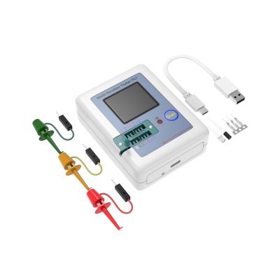 LIBODD Transistor Tester High Precision LCD Digital Meter Diode Triode Capacitance ESR MOS/PNP/NPN LCR MOSFET TFT(LCR-TC1)
