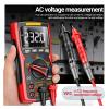 LIBODD Transistor Capacitor NCV Detector LCR Meter Digital Multimeter 9999 Professional True RMS AC/DC Analog Tester(SZ18 Orange min) view 2