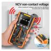 LIBODD Transistor Capacitor NCV Detector LCR Meter Digital Multimeter 9999 Professional True RMS AC/DC Analog Tester(SZ18 Orange min) view 3