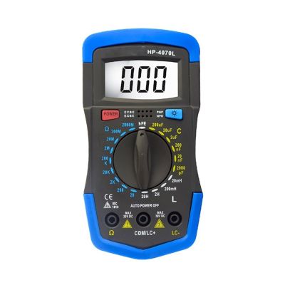 LIBODD Capacitance Multimeter Meter Digital Inductance LCD Meter with Backlight LCR Meter Diagnostic Repair Tool