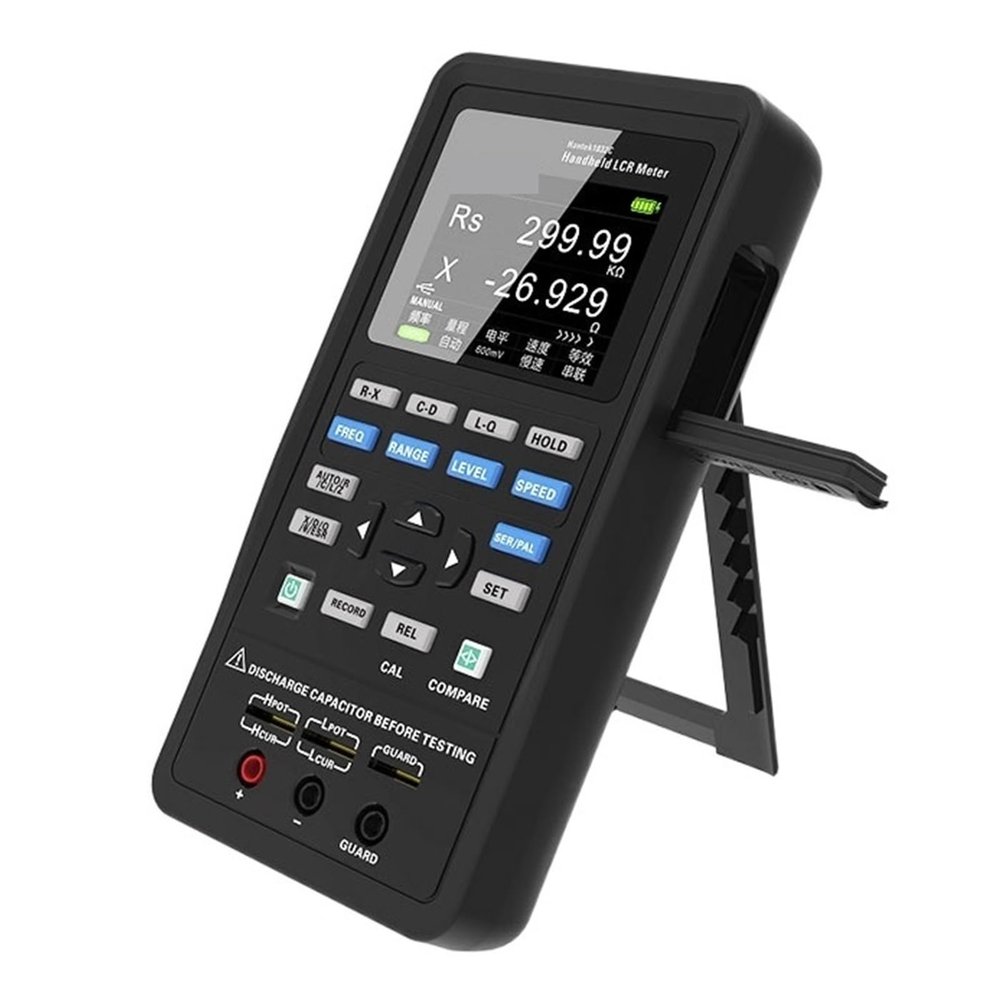 LIBODD Digital LCR Meter Portable Handeld Inductance Capacitance Resistance Measurement Tester Tools(1832C)