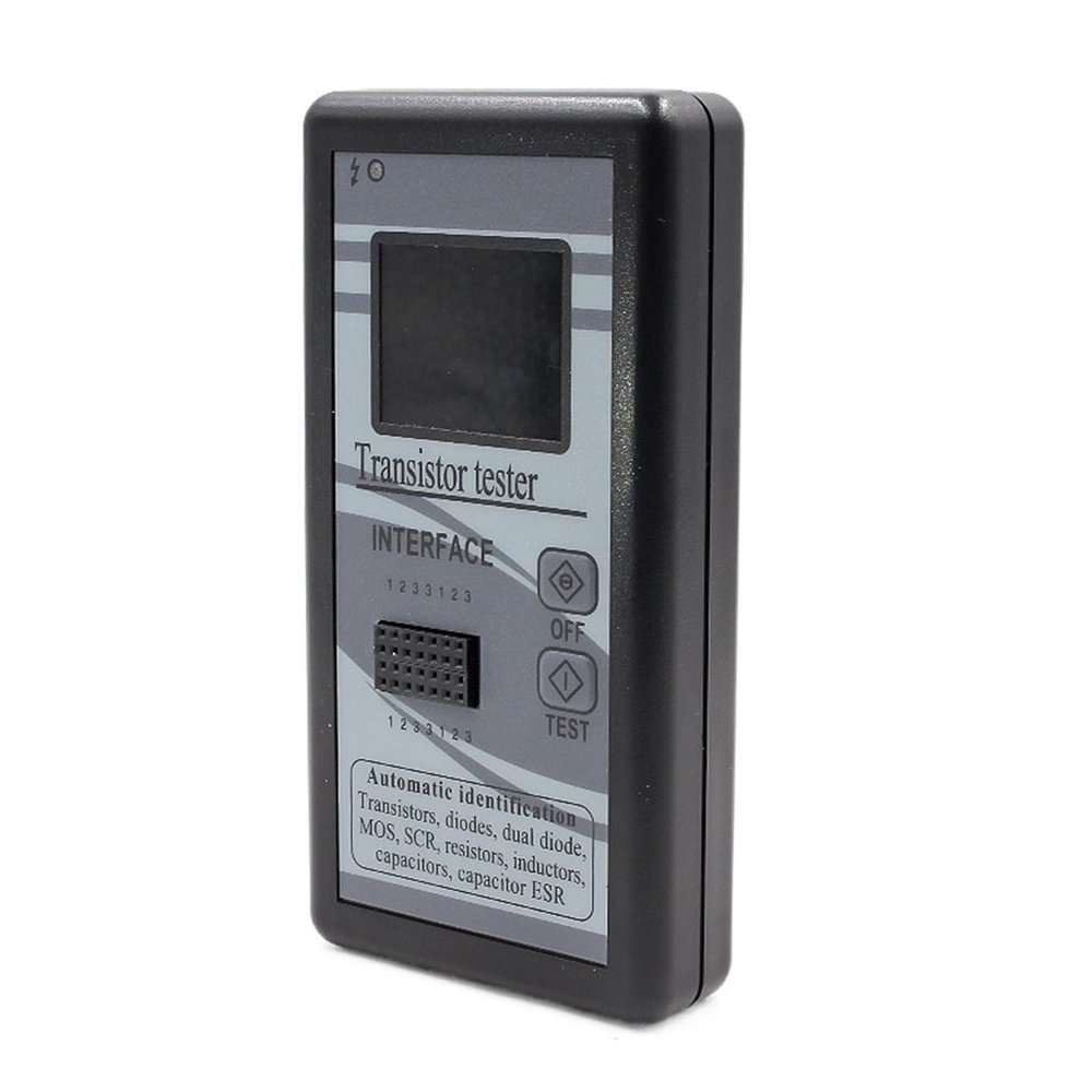 LIBODD Multi Purpose Transistor Tester 128 * 160 Diode Thyristor Capacitance Resistor Inductance MOSFET ESR LCR Meter TFT Color Display