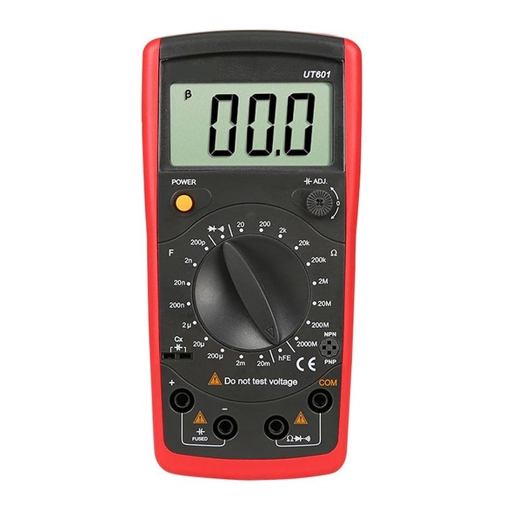 LIBODD Inductance Capacitance Resistance Tester Hand-Held Portable LCR Ohmmeter Meter Diode/Transistor Test LCD(UT601)