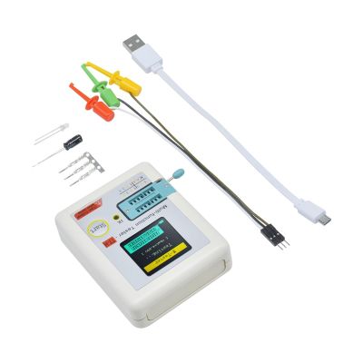LIBODD Transistor Tester High Precision LCD Digital Meter Diode Triode Capacitance ESR MOS/PNP/NPN LCR MOSFET TFT(TC-T7-H)